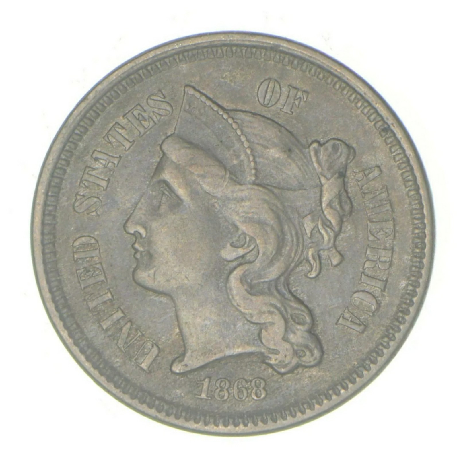 1868-3CN-Three-Cent-Nickel-#2